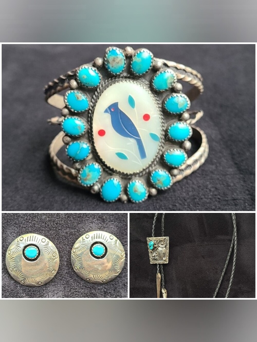 Navajo Sterling Silver Vintage Bundle
